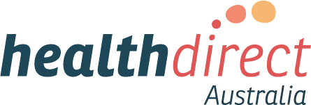 Health Direct Logo Supporting Red Nose