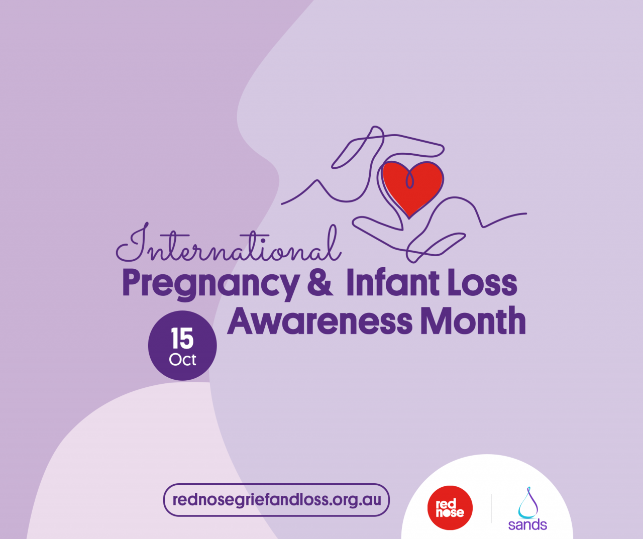 Pregnancy and Infant Loss Awareness Month 2021 Red Nose Australia