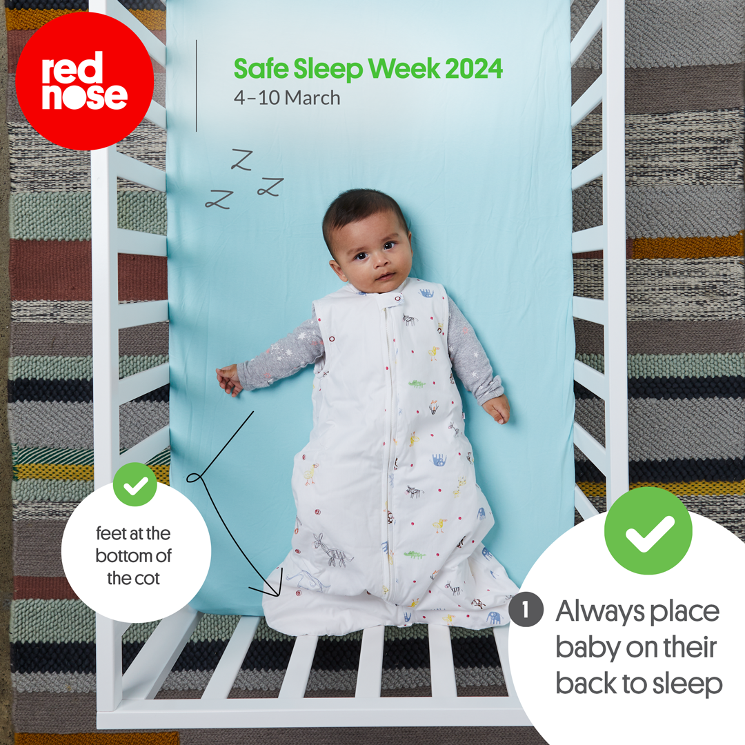 Safe Sleep Week 2024 Red Nose Australia