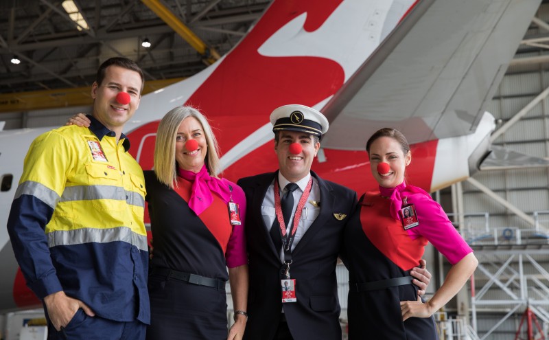 QANTAS Red Nose Day 2018