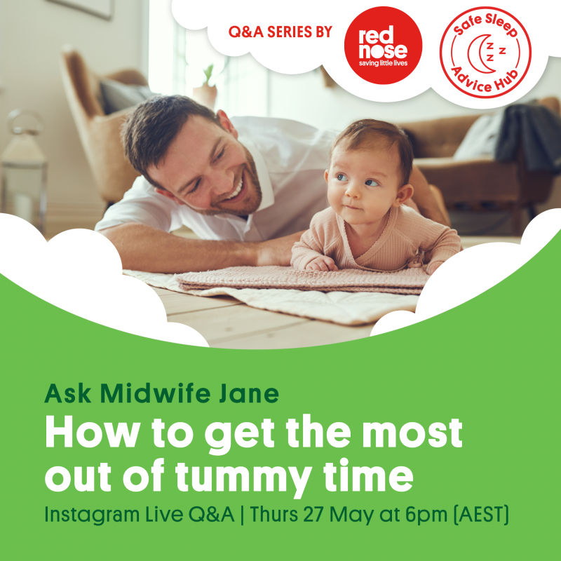 Insta Live Q&A: Getting the most out of tummy time