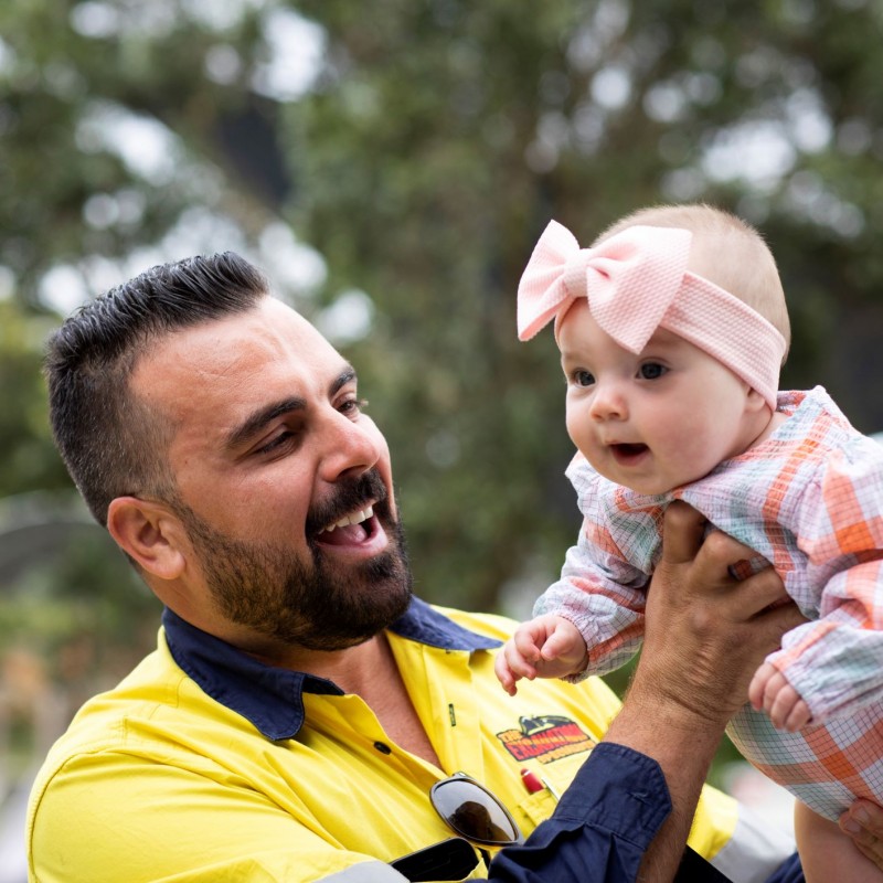 Dad and baby outlet matching outfits australia