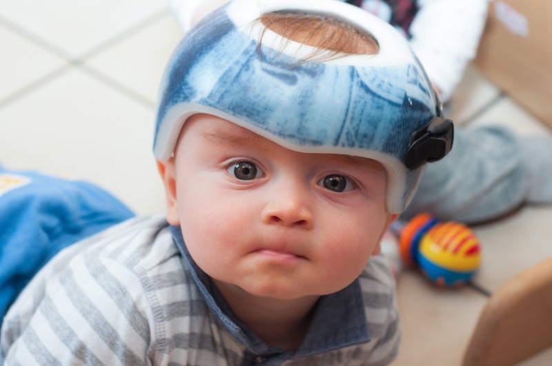 Helmet baby