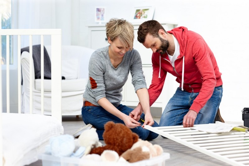 Second hand nursery store furniture set