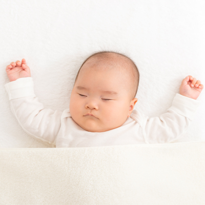 Sleeping baby white noise