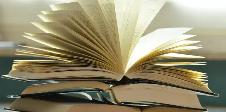 Books open