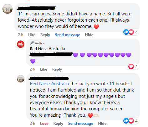 2024 STND Facebook comment purple hearts Name blacked out 1