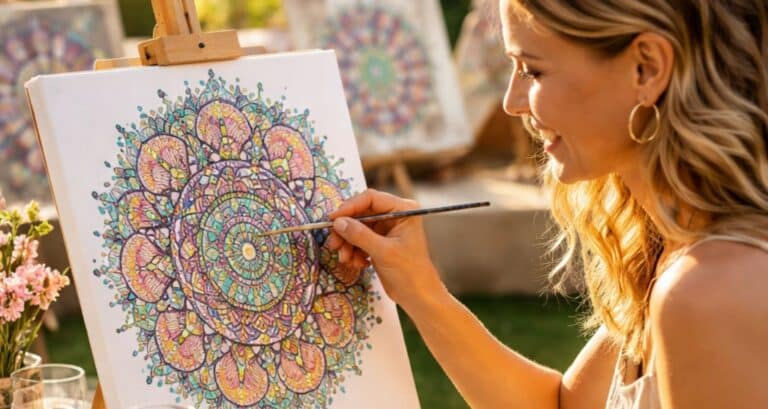 Sips, Sunshine & Mandalas