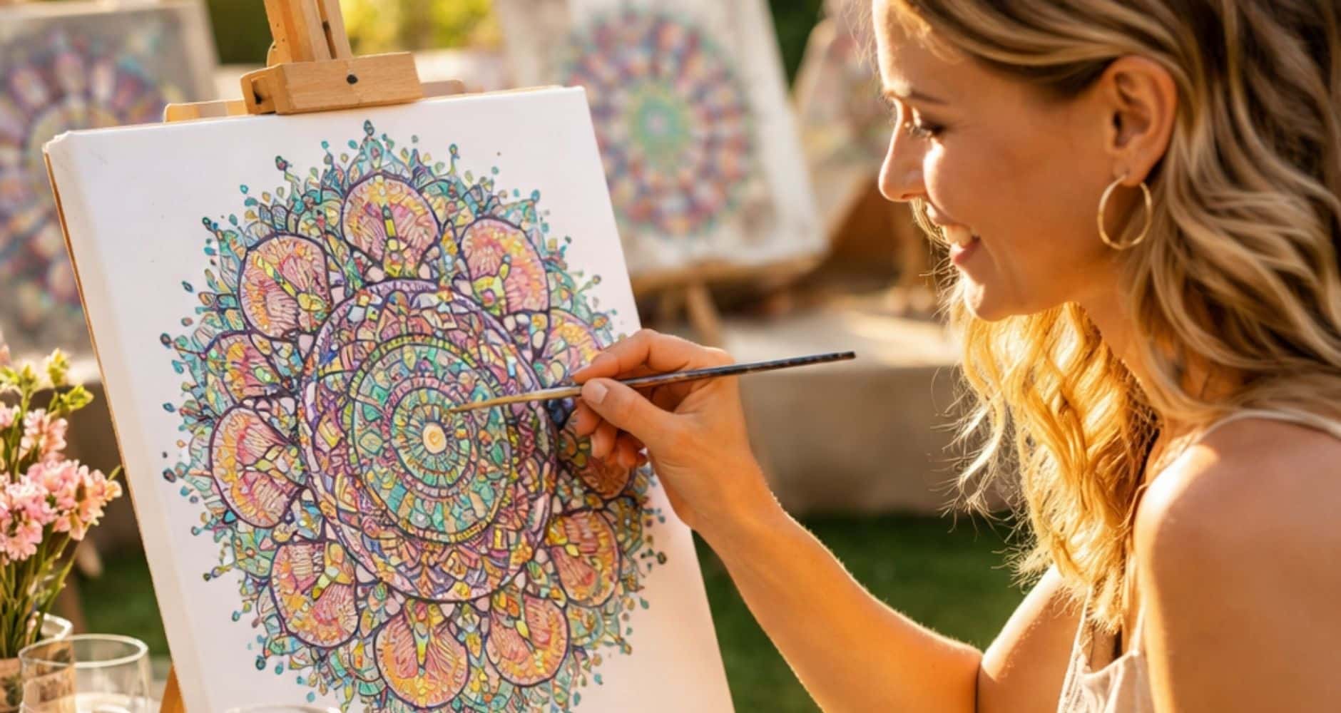 Sips, Sunshine & Mandalas