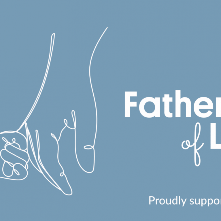 Father of loss banner illustration