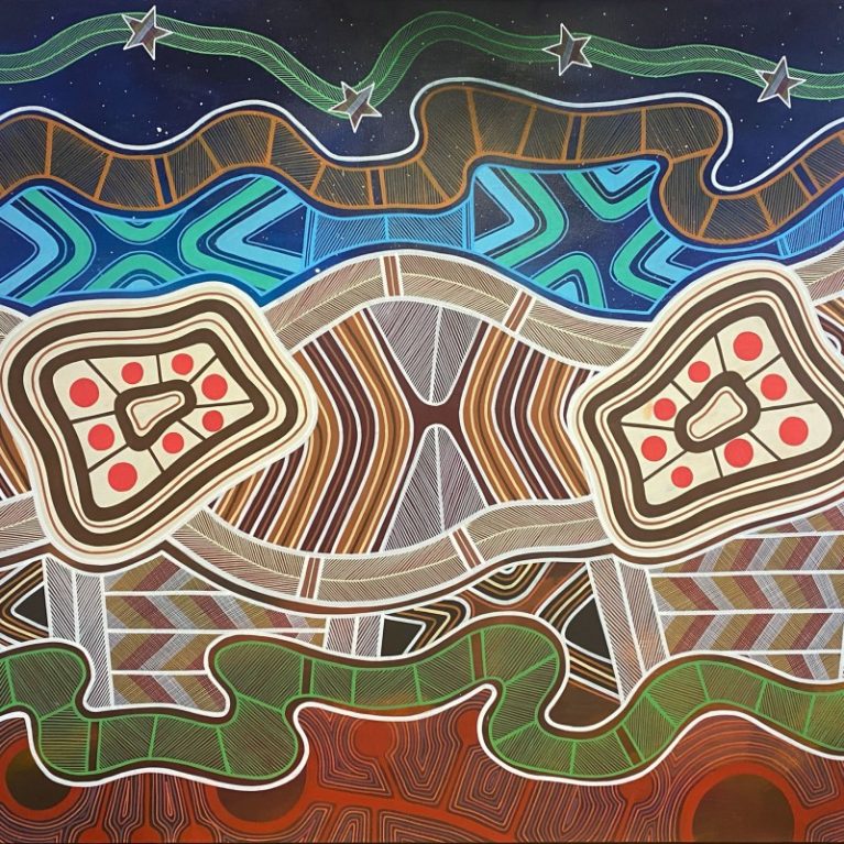 First Nations, Aboriginal artwork by Tom Daly